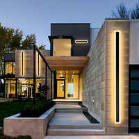 Outdoor Light Waterproof Up Down Wall Light Black Finish | Narvis