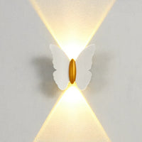 Outdoor Wall Light Aluminium Butterfly Design Modern Style | Laviro