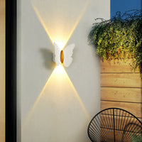 Outdoor Wall Light Aluminium Butterfly Design Modern Style | Laviro