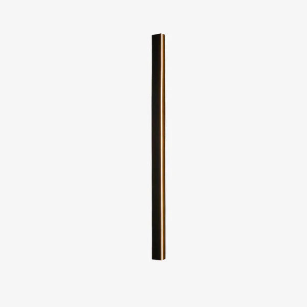 Outdoor Wall Light LED Linear Black for Garden Use | Silexa