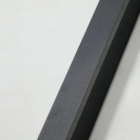 Outdoor Wall Light LED Linear Black for Garden Use | Silexa