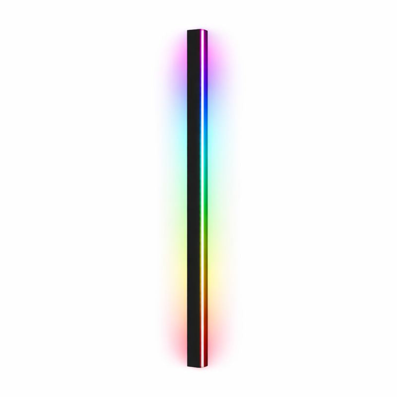 Outdoor Wall Light LED Linear Black for Garden Use | Silexa