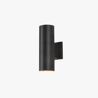 Outdoor Wall Light Metal Double Head Modern Design | Wallux