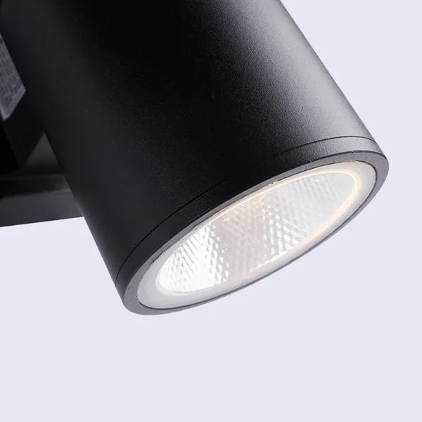 Outdoor Wall Light Metal Double Head Modern Design | Wallux