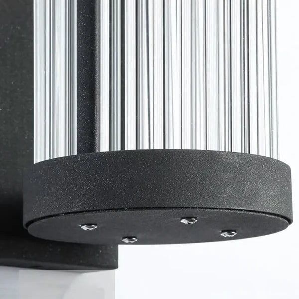 Outdoor Wall Light Metal Glass Warm Light Scandinavian | Wulvex