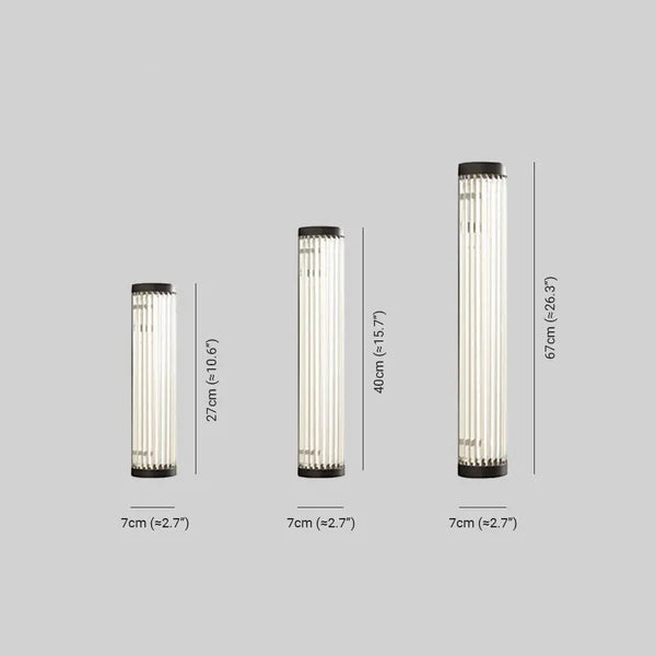 Outdoor Wall Light Metal Glass Warm Light Scandinavian | Wulvex