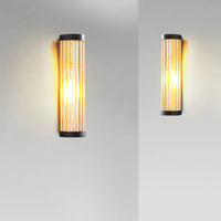 Outdoor Wall Light Metal Glass Warm Light Scandinavian | Wulvex