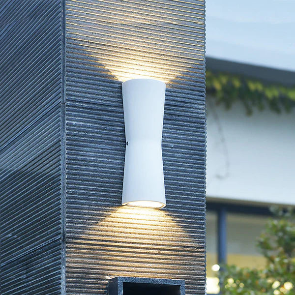Outdoor Wall Light Metal Torch Minimalist Design | Torvex