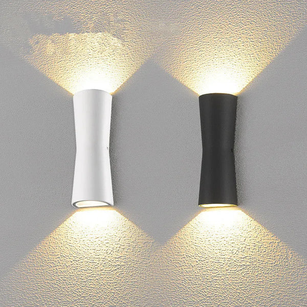 Outdoor Wall Light Metal Torch Minimalist Design | Torvex
