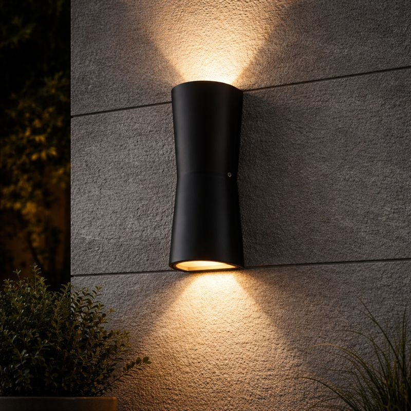 Outdoor Wall Light Metal Torch Minimalist Design | Torvex
