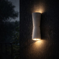 Outdoor Wall Light Metal Torch Minimalist Design | Torvex