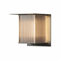 Outdoor Wall Light Rectangular Metal Modern Design | Natave
