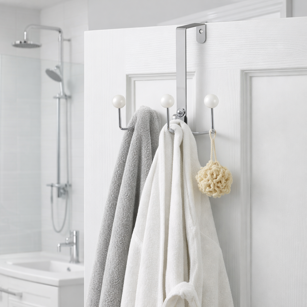 Over Door Hook Metal Dot Storage Minimalist Design | Emador