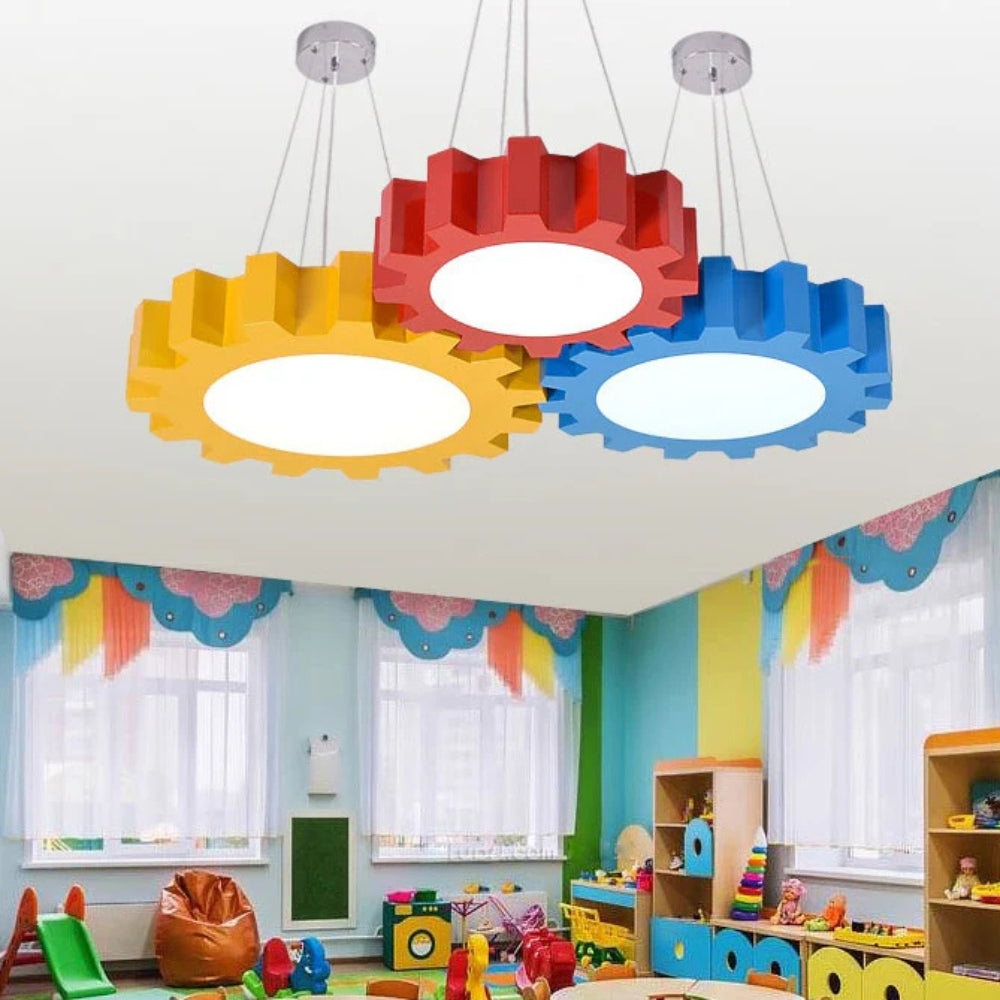 Pendant Light Acrylic Candy Colours LED for Kids Rooms | Candilo