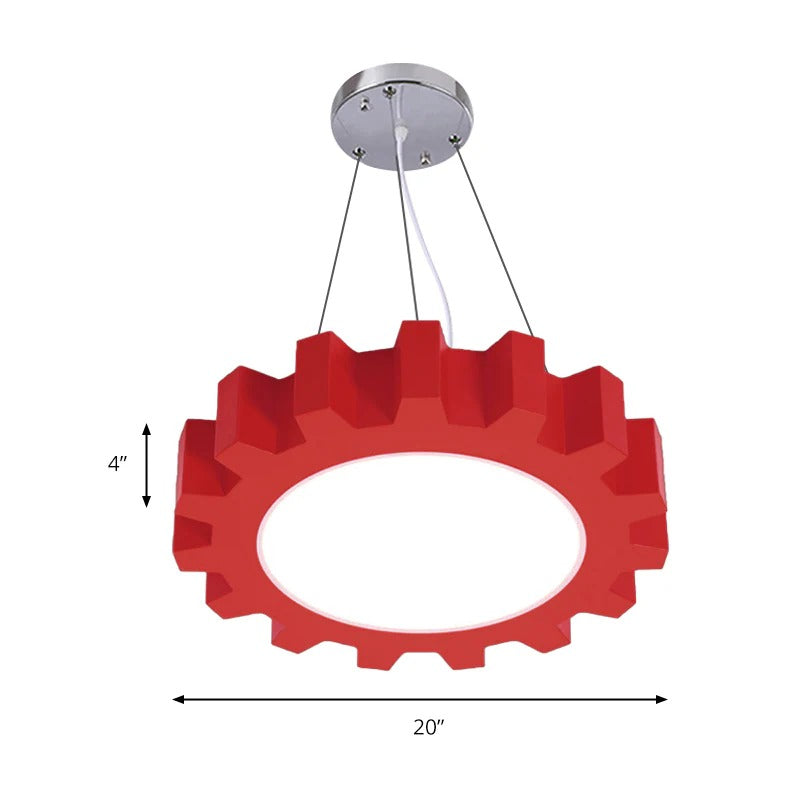 Pendant Light Acrylic Candy Colours LED for Kids Rooms | Candilo