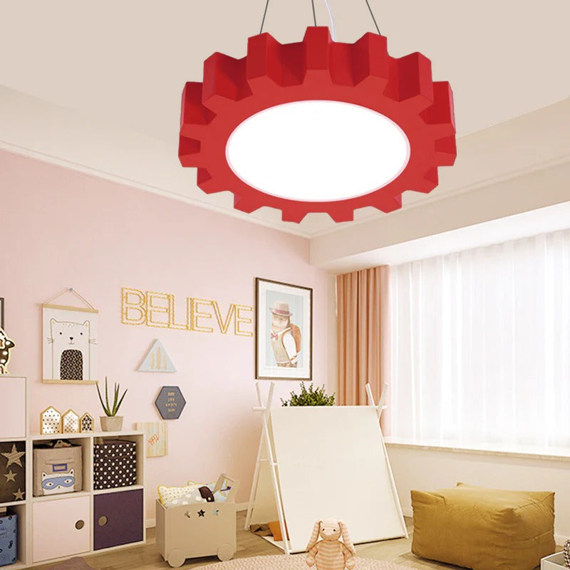 Pendant Light Acrylic Candy Colours LED for Kids Rooms | Candilo