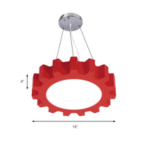 Pendant Light Acrylic Candy Colours LED for Kids Rooms | Candilo