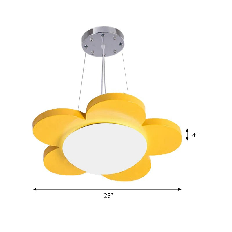 Pendant Light Acrylic LED Kids Room Lighting | Florino