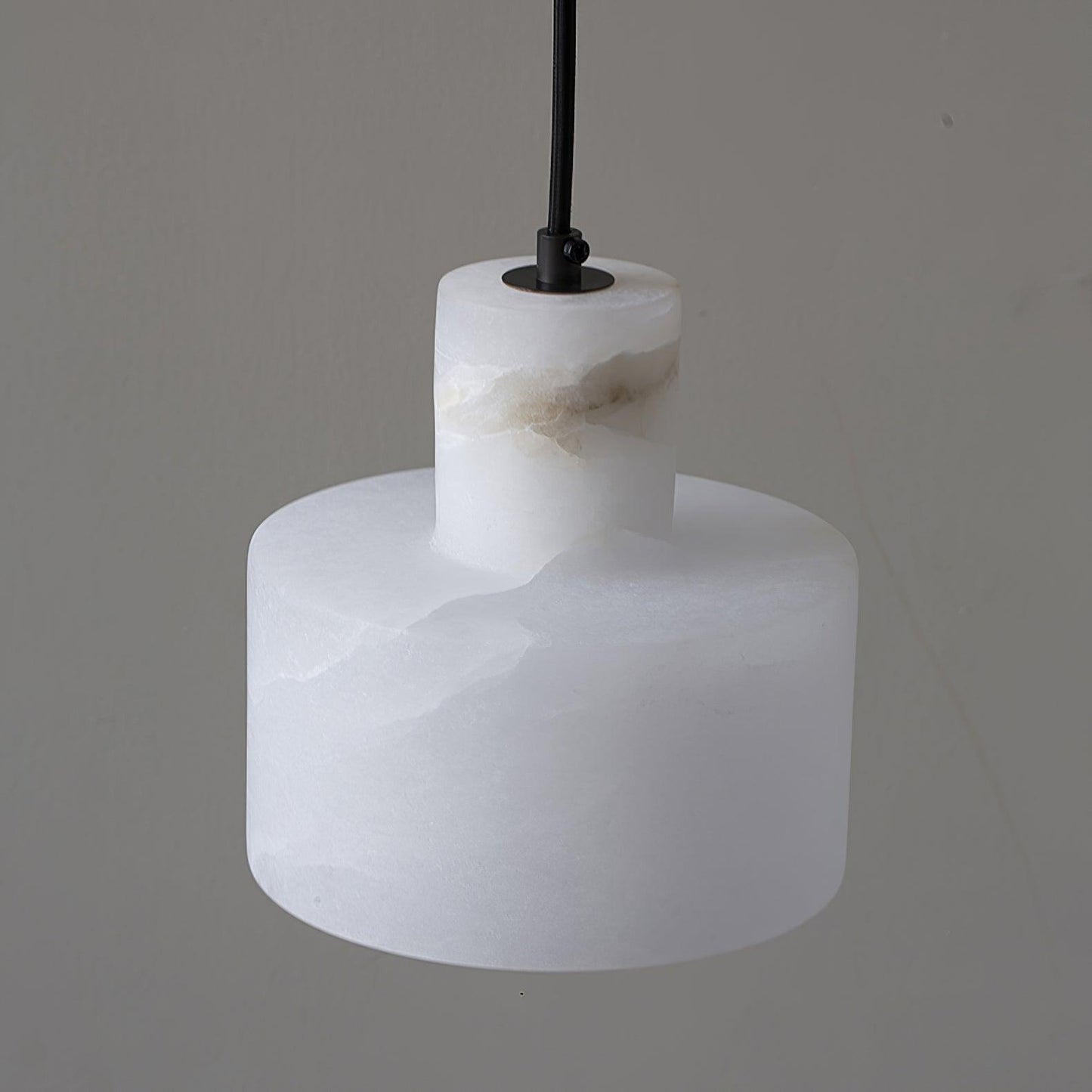Pendant Light Alabaster Cylinder Nordic Style | Celestia