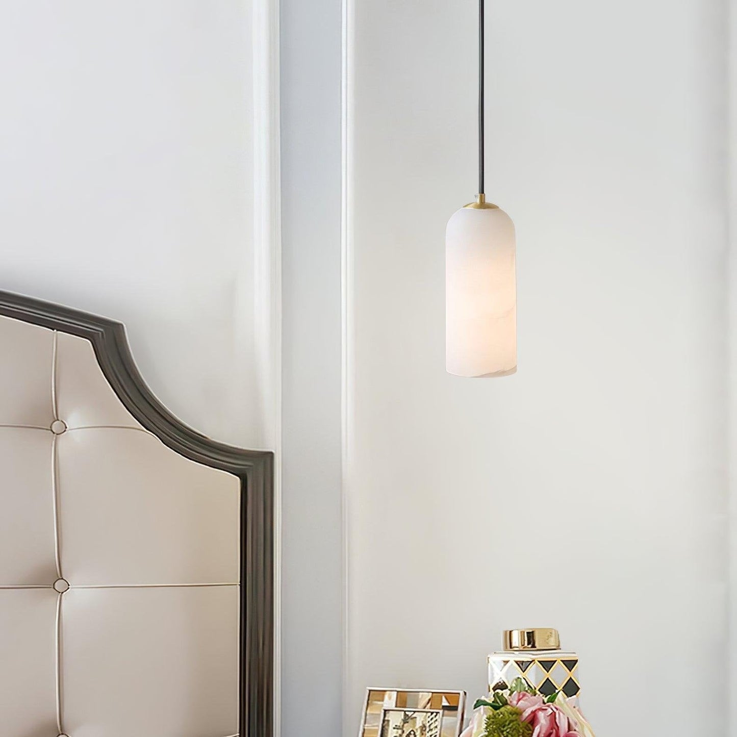Pendant Light Alabaster with Nordic Minimalist Design | Muntura