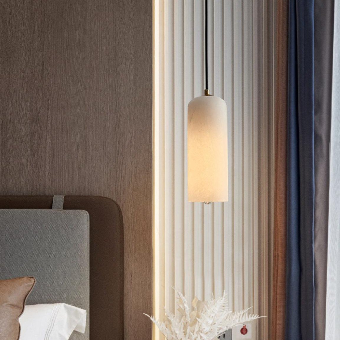 Pendant Light Alabaster with Nordic Minimalist Design | Muntura