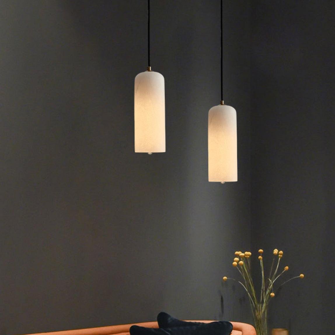 Pendant Light Alabaster with Nordic Minimalist Design | Muntura