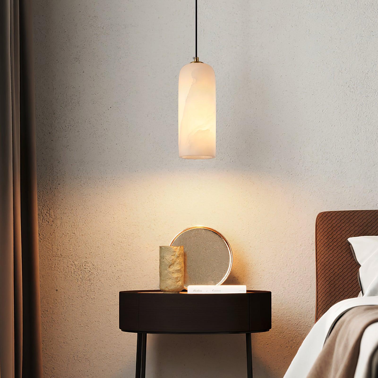 Pendant Light Alabaster with Nordic Minimalist Design | Muntura