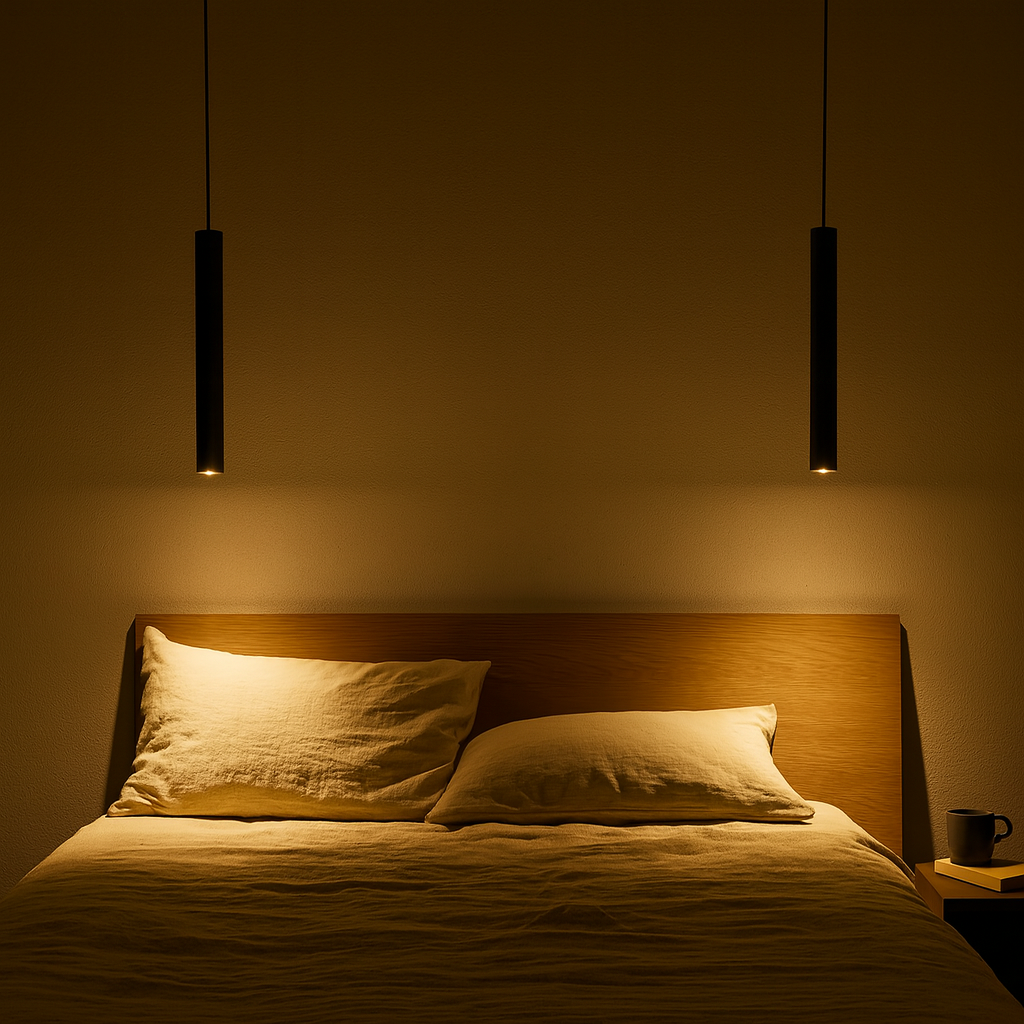 Pendant Light Aluminium LED in Scandinavian Style | Cylena