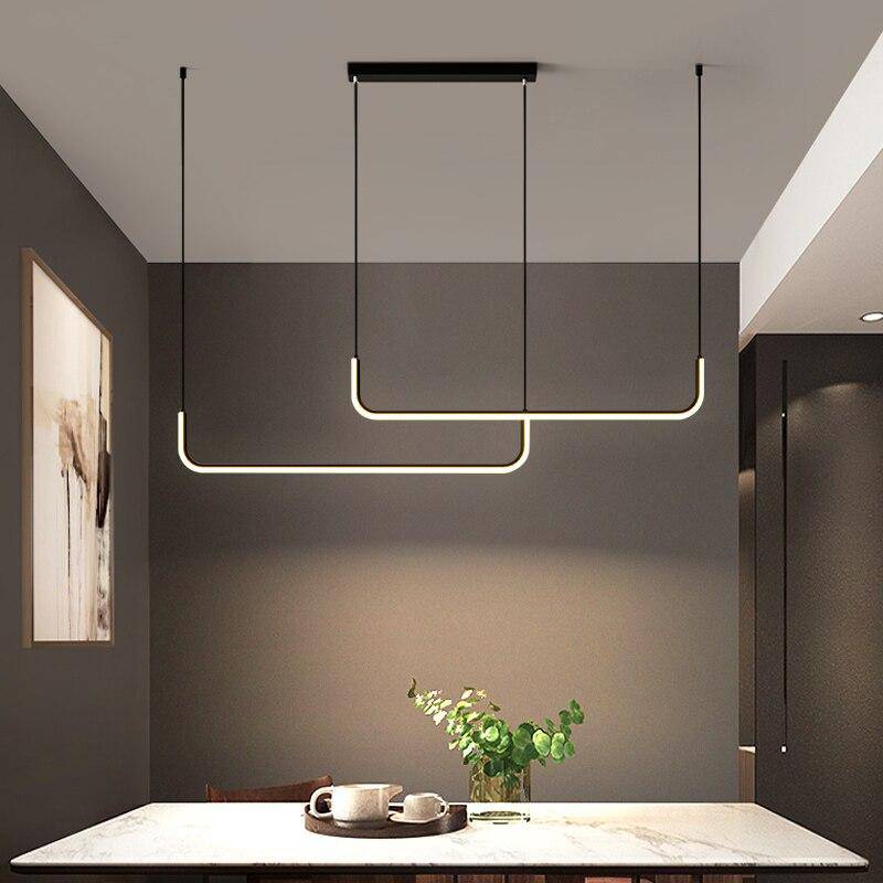 Pendant Light Aluminum LED in Modern Minimalist Style | Narell