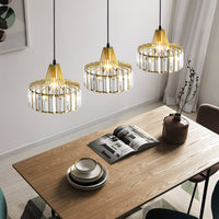Pendant Light Black Crystal in Nordic Style | Nerava
