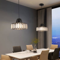 Pendant Light Black Crystal in Nordic Style | Nerava