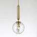 Pendant Light Black Gold Modern Dining | Volmira