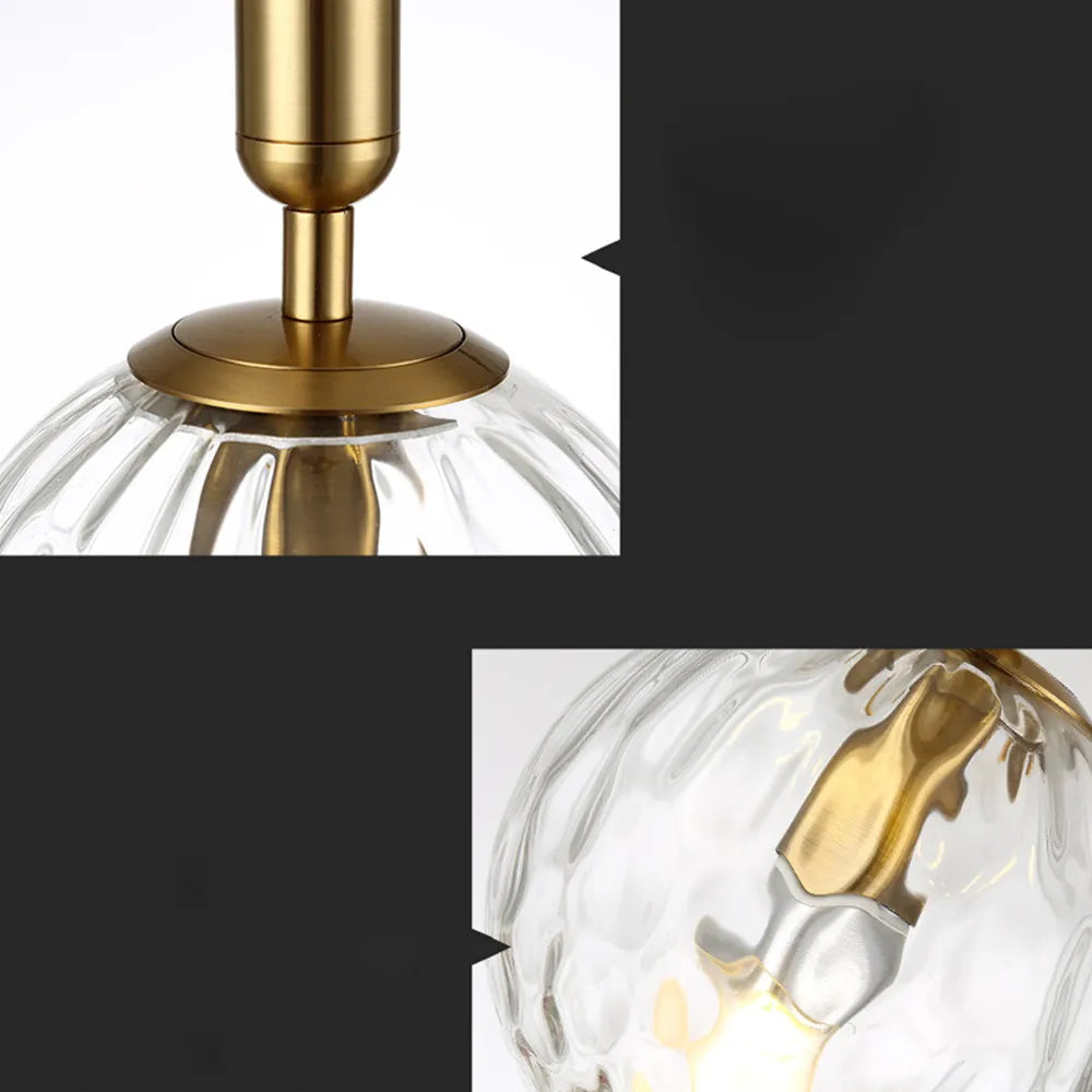 Pendant Light Black Gold Modern Dining | Volmira