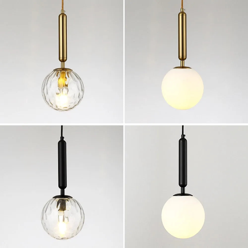 Pendant Light Black Gold Modern Dining | Volmira