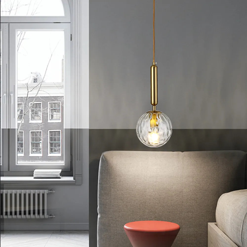 Pendant Light Black Gold Modern Dining | Volmira