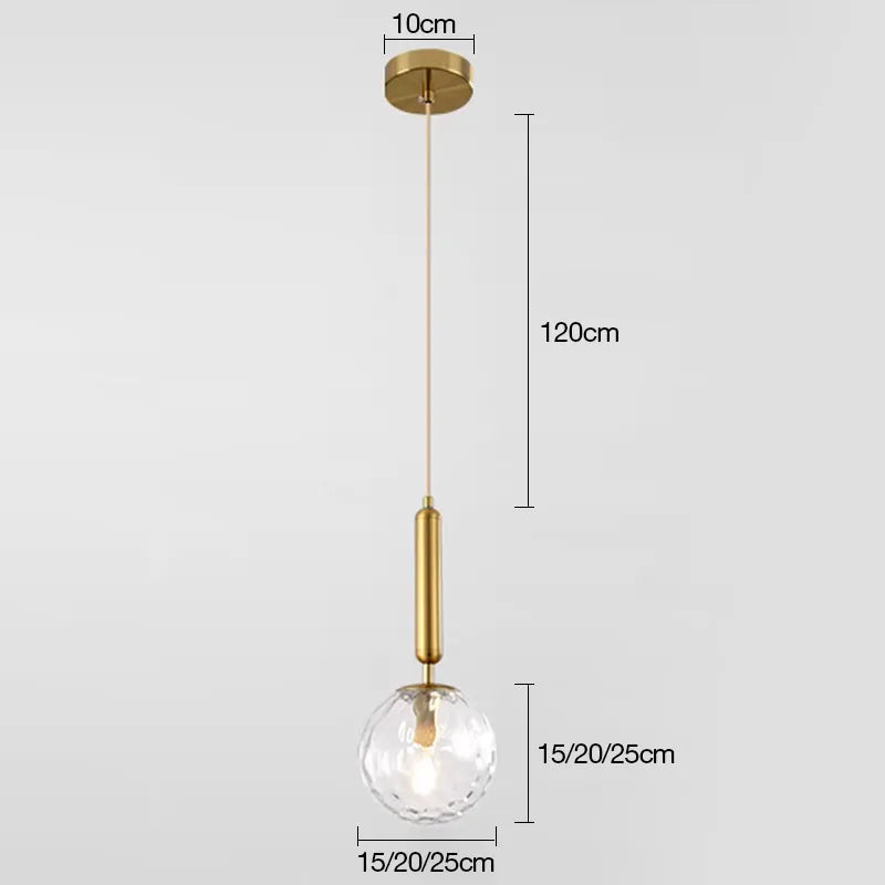 Pendant Light Black Gold Modern Dining | Volmira