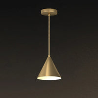 Pendant Light Brass Finish Modern Round Design | Ravelle