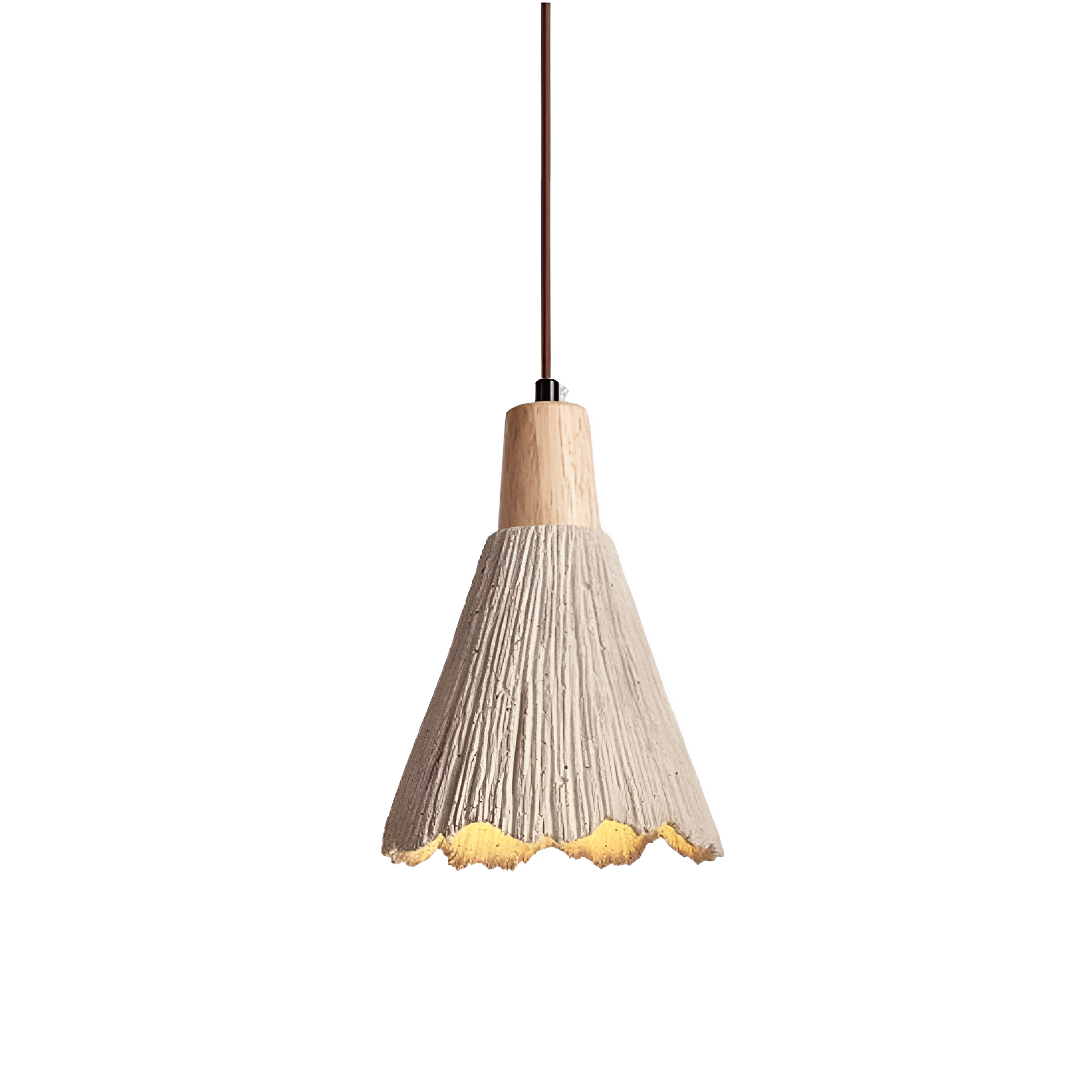 Pendant Light Cement Retro Wabi Sabi Style | Norami
