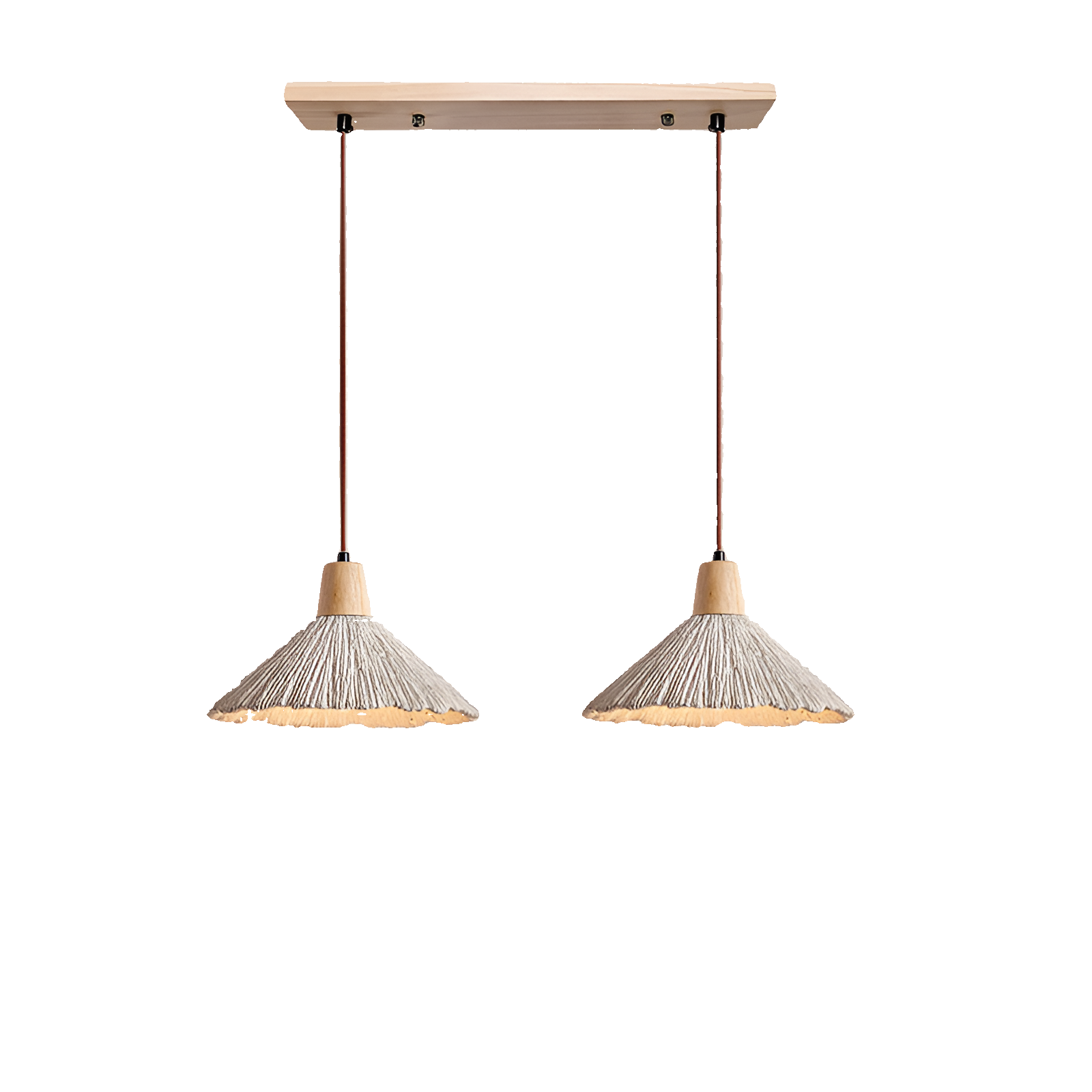 Pendant Light Cement Retro Wabi Sabi Style | Norami