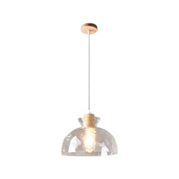 Pendant Light Clear Glass Nordic Style | Norvod