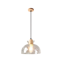 Pendant Light Clear Glass Nordic Style | Norvod