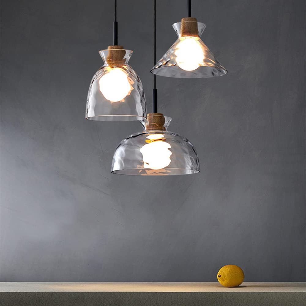 Pendant Light Clear Glass Nordic Style | Norvod
