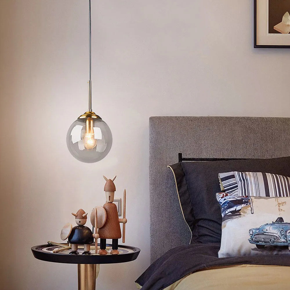 Pendant Light Clear Glass in Nordic Design | Merila