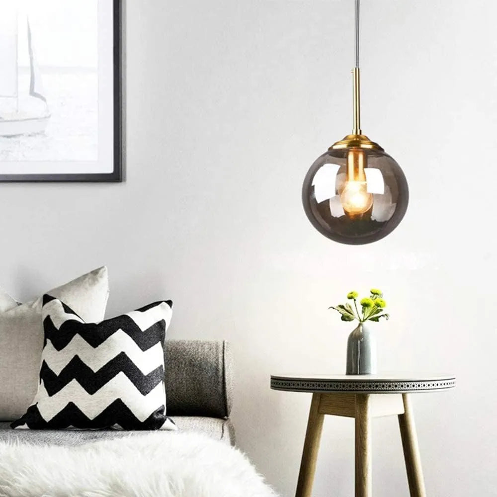 Pendant Light Clear Glass in Nordic Design | Merila