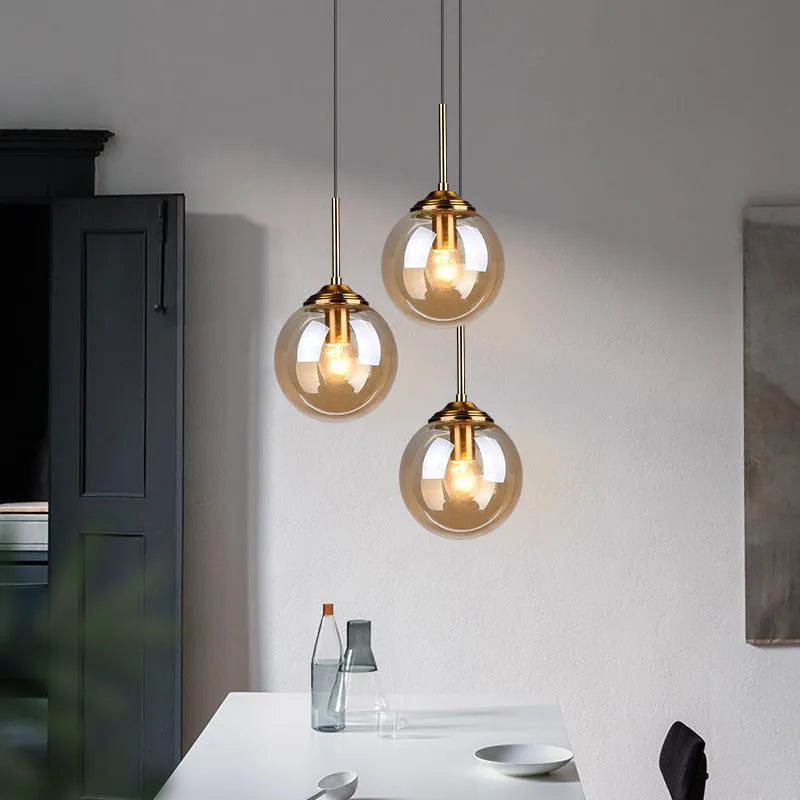 Pendant Light Clear Glass in Nordic Design | Merila