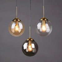 Pendant Light Clear Glass in Nordic Design | Merila