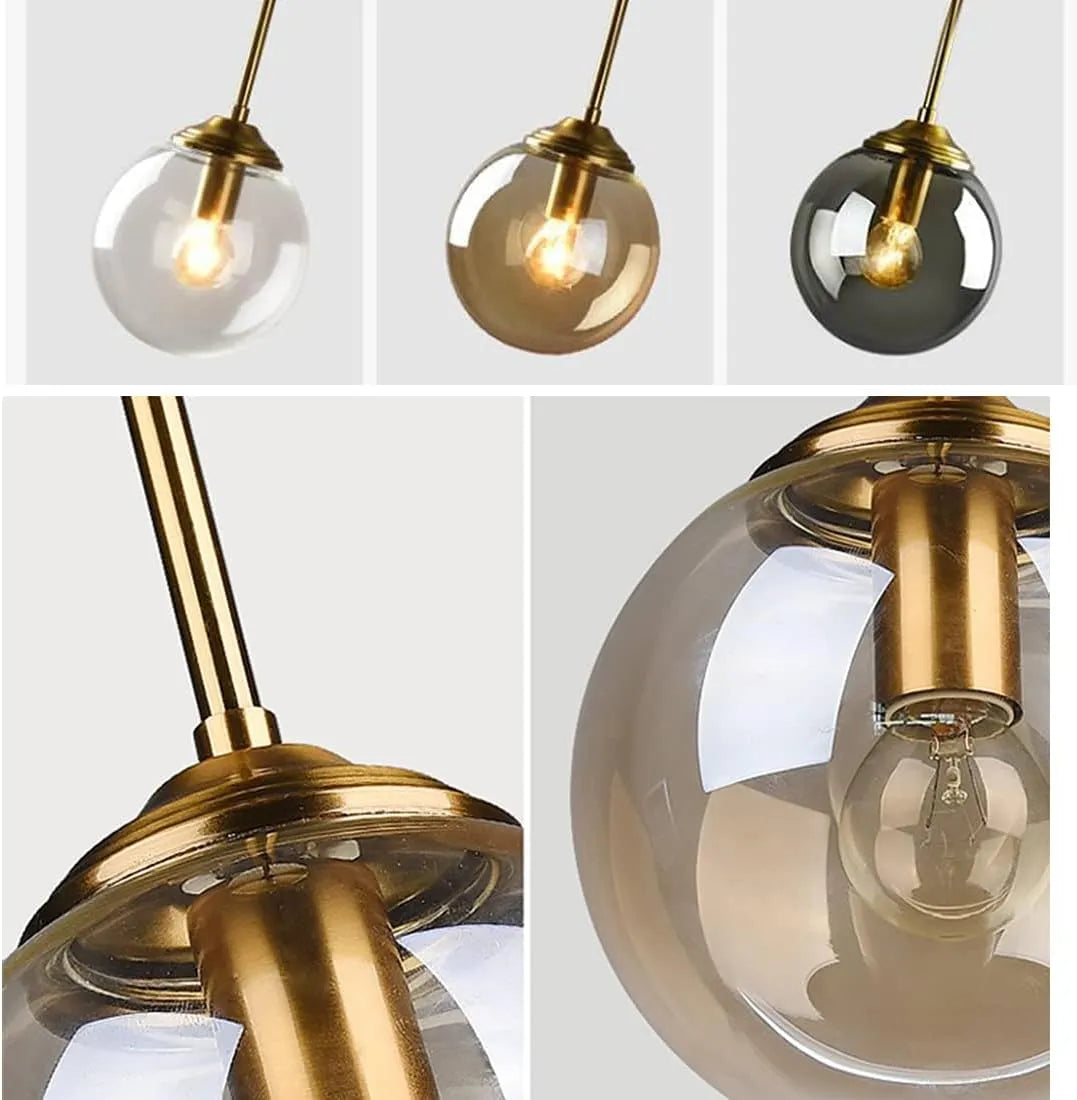 Pendant Light Clear Glass in Nordic Design | Merila