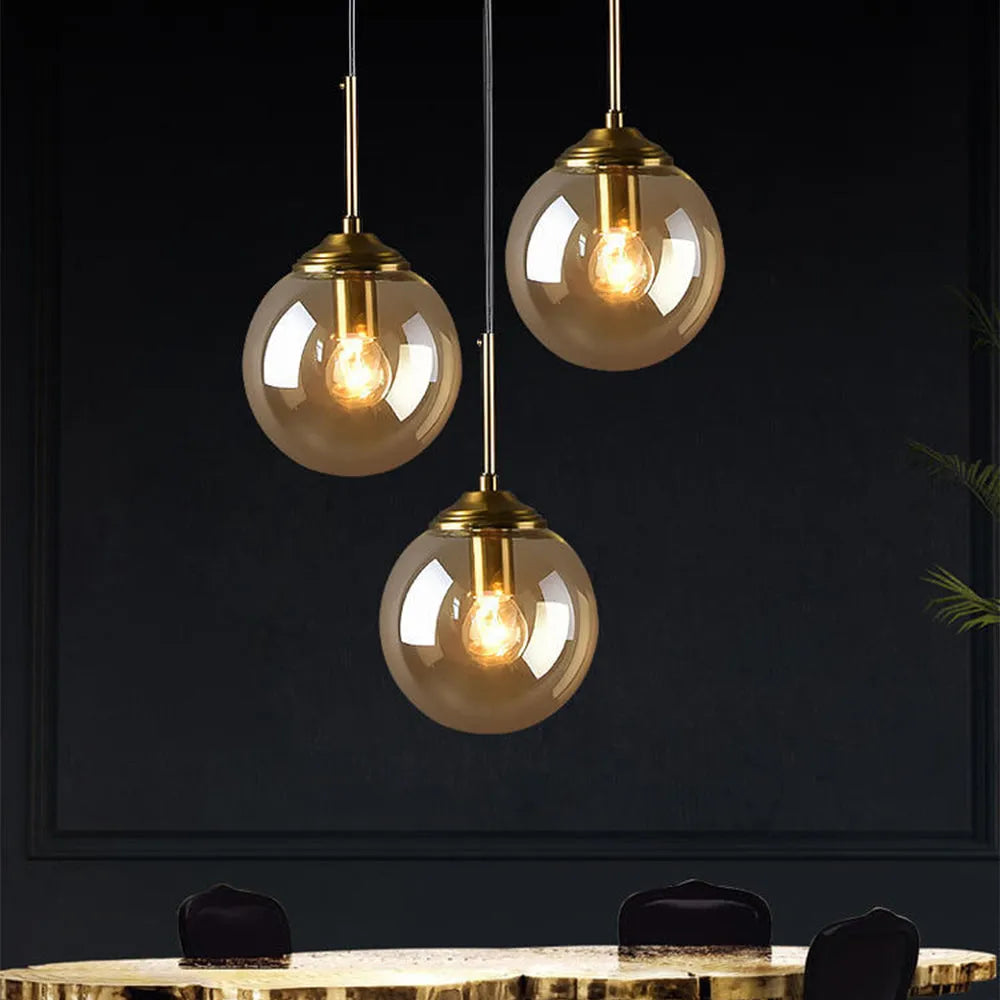 Pendant Light Clear Glass in Nordic Design | Merila