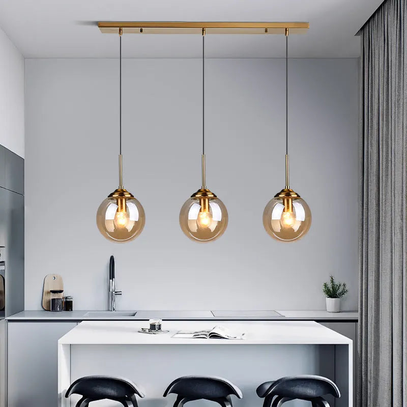 Pendant Light Clear Glass in Nordic Design | Merila