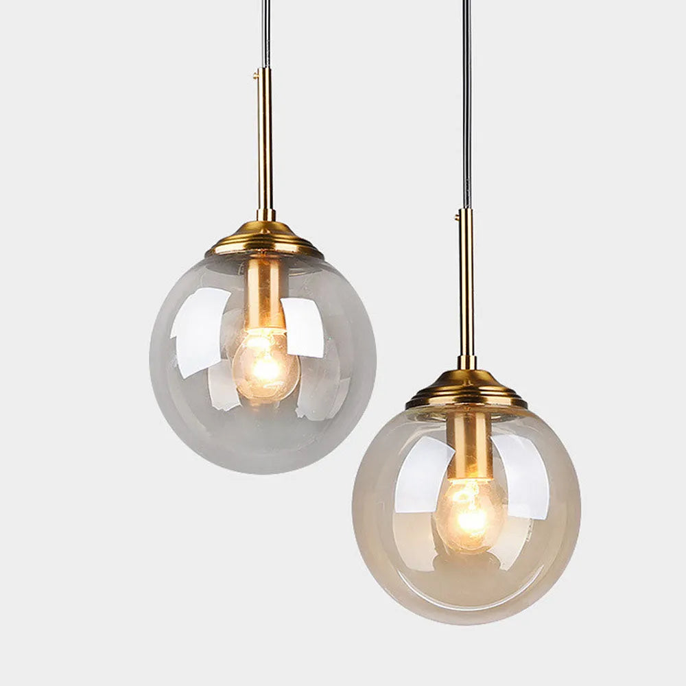 Pendant Light Clear Glass in Nordic Design | Merila